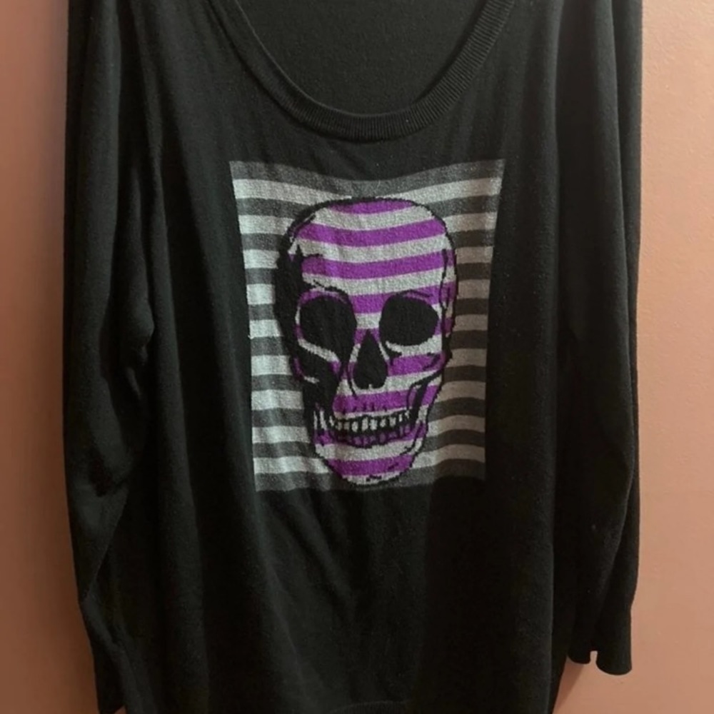 Torrid Sweater Skull